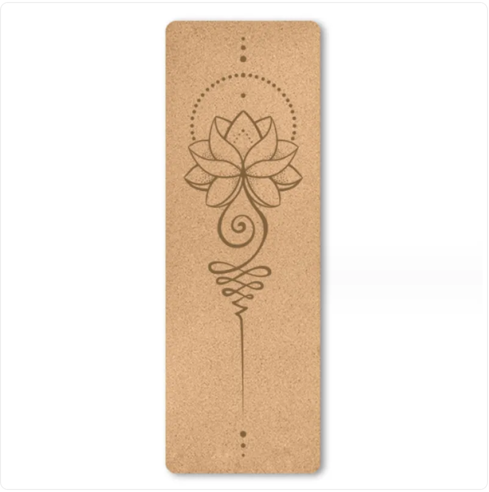 Eco-Friendly Non-Slip Cork Yoga Mat