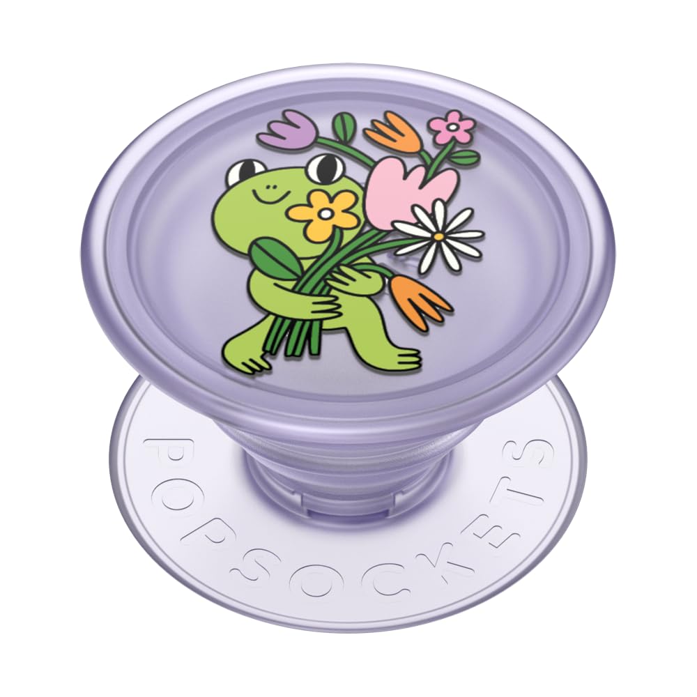 PopSockets Plant-Based Phone Grip with Expanding Kickstand Eco-Friendly - Flower Frank