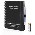 Fitness Journal and Workout Planner for Women & Men - Workout Log Book for Track Progress Weight Loss - Home Gym Essentials for Training Monitoring